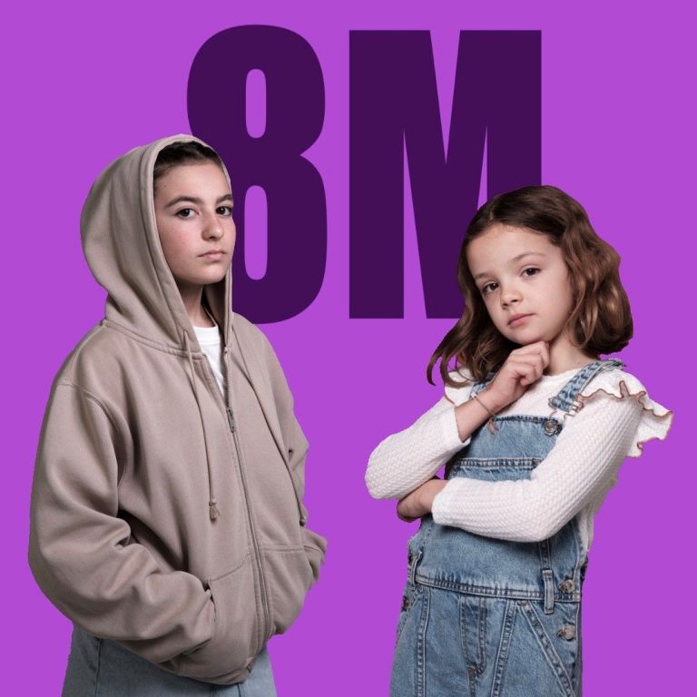 Mila Borras i Noa Guillen 8M